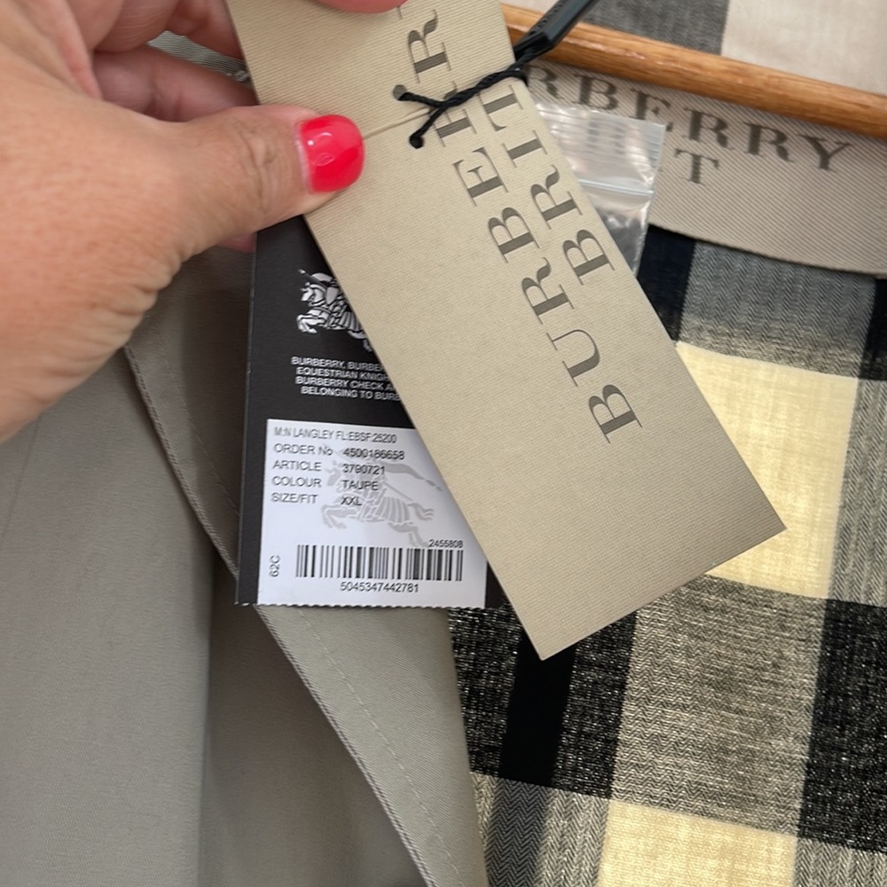 Burberry trench coat